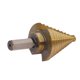 thumbnail image 5 of Step Drill Cone Drill Bits, High Speed Steel 10 Steps 1/4 to 1-3/8 inch, 5 of 5