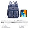 thumbnail image 2 of Mochila Angel Kiss de piel suave lavada para mujer, 2 of 8