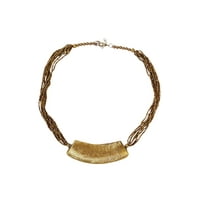 Mogul Bohemian Fashion Vintage Goldtone Traditional Indian Beaded Necklace