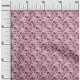 thumbnail image 2 of oneOone Cotton Cambric Magenta Fabric Ocean Underwater Life Sewing Material Print Fabric By The Yard 56 Inch Wide, 2 of 4
