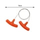 thumbnail image 5 of de alambre de acero inoxidable, manual de cuerda de acero para mochilero, senderismo y senderismo Naranja, 5 of 8