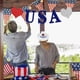 thumbnail image 5 of Sombrero vaquero con bandera americana y cinta patriótica y estrellas - Sombrero de fiesta del Oeste para celebraciones del 4 de julio y eventos festivos, 5 of 6