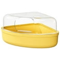thumbnail image 1 of Contenedor de baño de arena para hámster Salvador Amarillo grande, 1 of 10