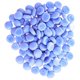 thumbnail image 2 of 100 piezas de plano, mármol, guijarros, jarrón, rellenos, decoración, Azul claro Zulema abalorios de mármol de cristal, 2 of 7