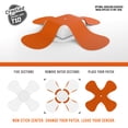 thumbnail image 4 of Not Just a Patch X-Patch Omnipod 5 Adhesive Patches (20 Pack) – Water Resistant Orange, 4 of 7