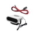 thumbnail image 2 of Auto Heater Auto Heating Fan 2 Modes Car Accessories Portable 360 Degree Rotation Space Heater Windshield Defogging Demister White 24V, 2 of 9