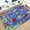 Dark Blue, variant on ORGOWEL Educational Kids Play Rug Educational Road Traffic Map Game Area Rug Non-Slip Large Washable Capet for Toddler Boys Bedroom Playroom Classroom,39.4"x63",Blue