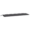 thumbnail image 7 of vidaXL Garden Bench Cushion Anthracite Oxford fabric (100% polyester), 7 of 7