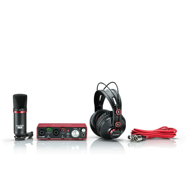 Focusrite - Scarlett 2i2 Studio (2nd Gen) - Audio Interface Focusrite - Scarlett 2i2 Studio (2nd Gen) - Audio Interface