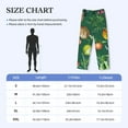 thumbnail image 4 of Picia Vegan Mens Soft Woven Cotton Elastic Waistband Sleep Pajama Pant Lounge Sleep Pant With Pockets And Drawstring-Medium, 4 of 9