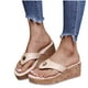 thumbnail image 4 of Amzcrzy Zapatos de mujer,Zapatos de mujer,Zapatillas de mujer, Sandalias de verano con punta abierta y tacón bajo para mujer Sandalias Mujer Zapatillas De Casa, 4 of 6
