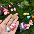 thumbnail image 3 of 40Pcs 8 Colors Miniature Fairy Mushrooms Mini Mushroom Plant Decor Colorful Tiny Foam Plant with Iron Wire Imitation Fairy Garden Accessories, 3 of 7