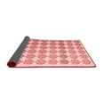 thumbnail image 2 of Ahgly Company Indoor Square Abstract Red Contemporary Area Rugs, 5' Square, 2 of 4