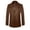 Coffee, variant on Men's Wool Blend Coat Jacket Zipper Coat Fashion Fake Two Solid Color Hoodless Long Sleeve Jackets Warm Breathable Casual Outwear for Men