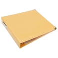 thumbnail image 3 of Scrapbook Classic Leather 3 Ring Album Yellow 12X12, 3 of 4