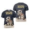 thumbnail image 3 of Happy New Year Exotic Shorthair Welcome 2025 Balloon Firework Party All Over Print 3D Shirt Unisex Merch Cat Lover Kitten Owner Gifts - 01014, 3 of 6