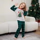 thumbnail image 3 of Ropa navideña para el hogar, pijamas con estampado de letras del árbol de Navidad de Papá Noel, Europa y Estados Unidos, invierno cálido, 3 of 5