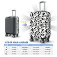 thumbnail image 6 of Haiem Cute Panda Luggage Cover Printed Suitcase Covers for Luggage Elastic Washable Suitcase Protector Fits 18-32 Inch Luggage-Medium, 6 of 9