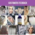 thumbnail image 4 of 100g Hair Shampoo Purple Toner Blond Anti Yellow Hair Shampoo Hair Care, 4 of 6