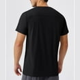 thumbnail image 6 of Ashirexll Mens T-shirts, Big and Tall Shirts for Men, Summer Short Sleeve Round Neck Shirts Casual and Athletic T-shirts for Fitting and Training, 6 of 7