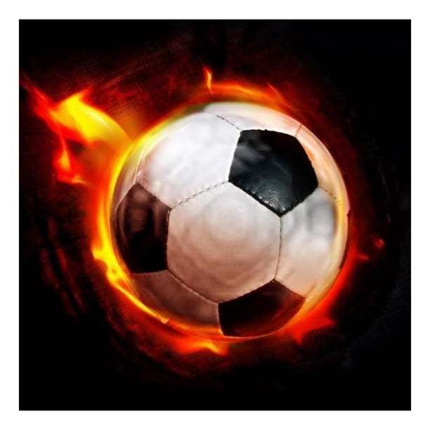 5D bricolaje taladro redondo completo diamante pintura fútbol hecho a mano hogar arte decoración FLhrweasw Nuevo