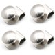 thumbnail image 1 of Juego de 4 pomos de puerta de vidrio con clip de 3 a 8 mm de Nuzamas con mango de acero inoxidable, pomo para tirar, sin taladrar, 1 of 5