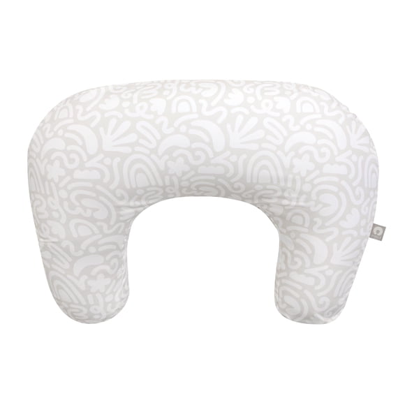 Almohada de lactancia Boppy Cream Retro Squiggles Firmer Fill