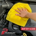 thumbnail image 4 of Platinum Series Heavy Duty Multi-Purpose Microfiber Detailing Towel,  40 Pack, Yellow, 4 of 8