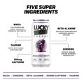 thumbnail image 3 of Lucky Energy Sugar Free Energy Drinks, Variety Pack, 16oz Cans (10-Pack) Healthy, Zero Sugar Energy Drink with Maca, Ginseng, Beta-Alanine, Taurine & 200mg Caffeine, 3 of 3