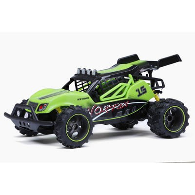 kool verder Medaille New Bright R/C FF Chargers Buggy - Green Vortex - 1:14 - Walmart.com