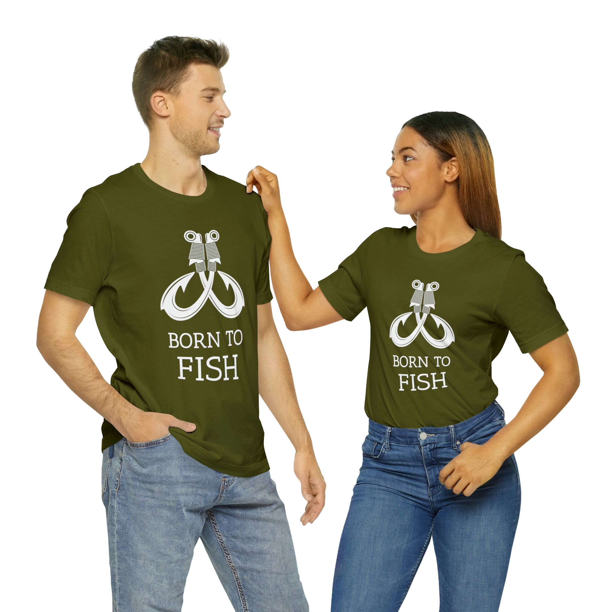 Born to Fish Shirt, Fishing T-Shirt 