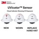 thumbnail image 4 of Casco de seguridad 3M SecureFit H-801SFV-UV blanco ventilado de ala completa, 4 of 7