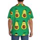 thumbnail image 3 of Balery Cartoon Fruit 1 Camisa Casual de Manga Corta con Botones para Hombre, Texturizada, Estilo Cubano, para Playa, Verano-4X-Large, 3 of 5