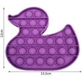 thumbnail image 3 of Jouet Sensoriel à Bulles en Forme de Dinosaure Duck, Jouet Sensoriel à Bulles en Silicone, Jouet à Bulles Pop Fidgets, Jouet à Bulles Extrusion Pop Fidget (Duck Vert, 1 Pce), 3 of 3