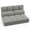 Light Gray, variant on Costway Floor Sofa Bed with 2 Pillows 6 Positions Adjustable Backrest Velvet Cover Light Grey