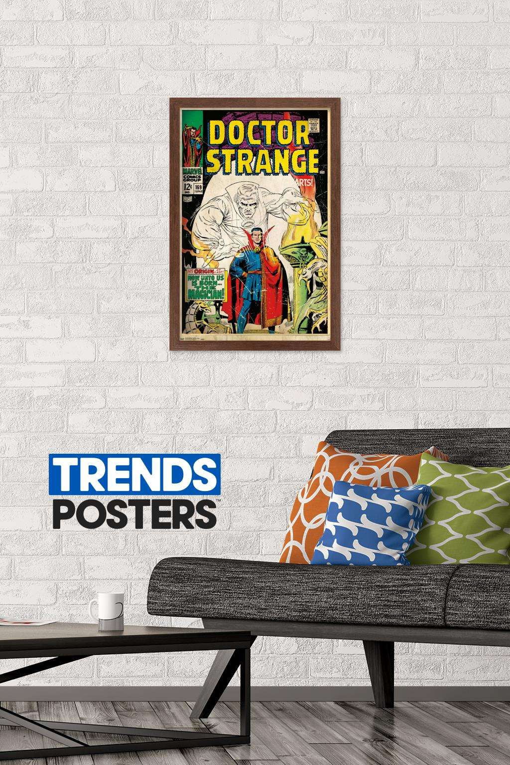 Marvel Comics - Doctor Strange - Cover #169 Wall Poster, 14.725" x 22.375", Framed