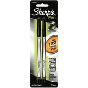 Sharpie Pen Fine Point Stick Pens 2pk, Black Ink