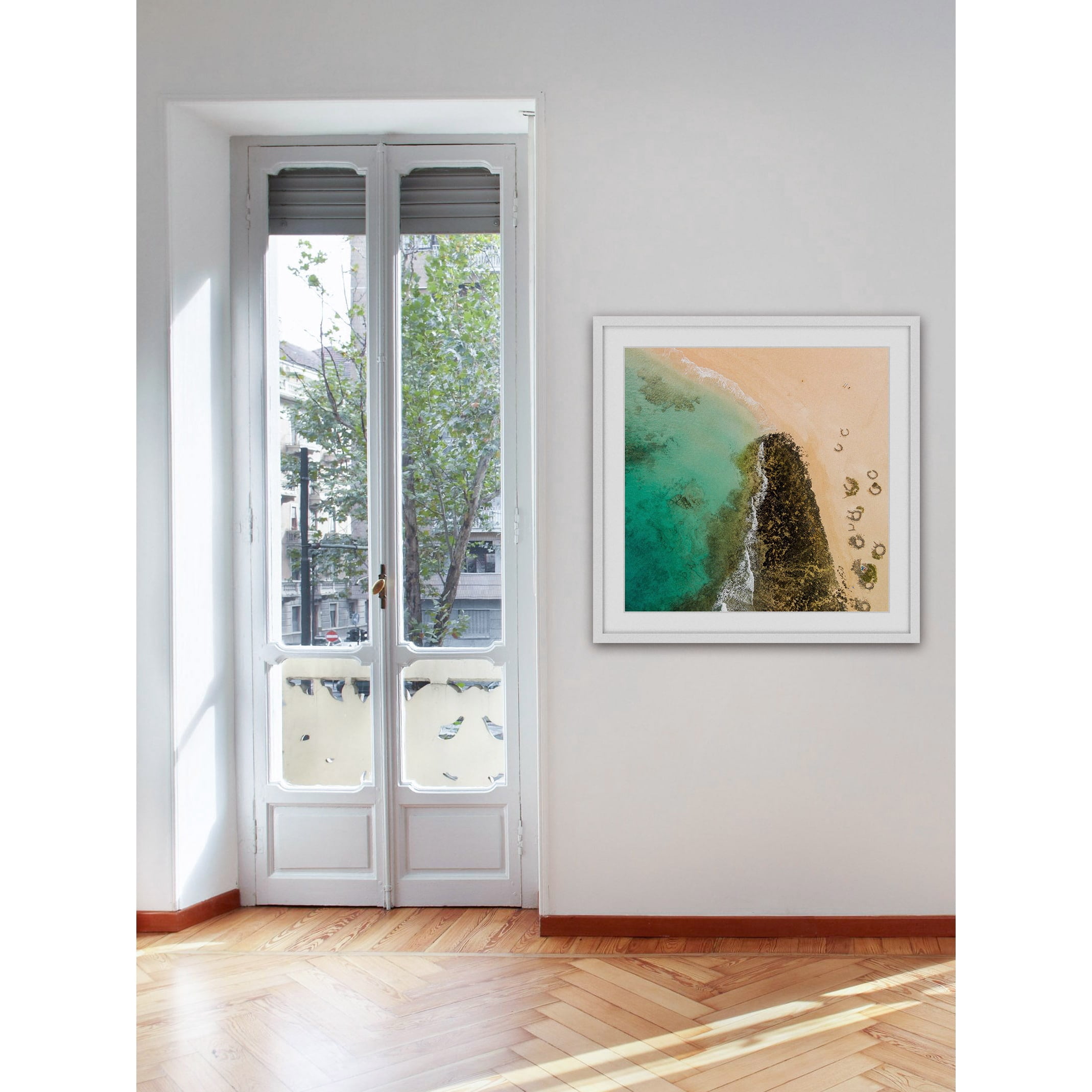 Marmont Hill "Seaweed Trails" by Karolis Janulis Framed Painting Print