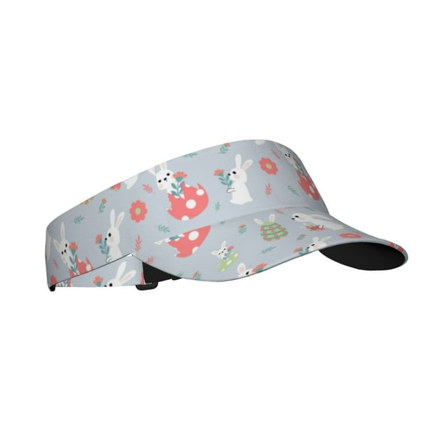 Balery Bunny cartoon with easter Gorra deportiva con visera ajustable para mujer y hombre (talla única)