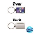 thumbnail image 4 of Astronaut Dinosaur In Space Suit Planets Metal Rectangle Keychain, 4 of 7