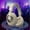 Beige, variant on Luminous Mini Bluetooth Headset 5.1 - Cute Space Capsule Design, Comfortable Earmuffs, Perfect for Travel and Music Enjoyment Purple