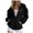 Black coats for women, variant on Cyber&Monday Deals Sweatshirt Coats for Women Womens Sweatshirt Coats Fashion Feather Print Open Full Zipper Drawstring Hooded Jackets Long Sleeve Lightweight Fall Pocket Sweatshirt Coats Clearance
