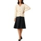 thumbnail image 2 of Suéter de cardigan de manga larga con botones abiertos de punto para mujer INSPIRE CHIC XL Beige, 2 of 6