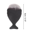 thumbnail image 2 of Unique Bargains 1 Pc Lightweight Makeup Brush for Business Travel Black Artificial Fiber Wool Plastic, 2 of 5