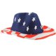 thumbnail image 2 of Cowboy Hat American Flag Summer Hat Western Cowboy Hat Holiday Party Hat, 2 of 4