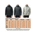 thumbnail image 2 of Frontwalk Men Autumn Waterproof Jacket with Hood Lightweight Softshell Warm Windbreaker Outdoor Sport Hiking Rain Coat, 2 of 7