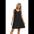 thumbnail image 3 of Vestido de Verano para Mujer, Color Negro, Talla L, 3 of 10