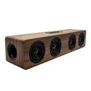 ZTECH SoundForest Wooden Wireless Speaker with Hands-Free Calling and FM Radio