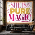 thumbnail image 6 of Vertical Graphic with Line Typographic Arrangement, Inspirational Illustration for Quote Lovers, Wall Decor, Valentine'S Day Gift, Tapestry Wall Hanging for Dorm and Living Room, 6 of 7