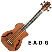 Batking Ubass Electric Ukulele Bass, 30-Inch Baritone Guitar Acoustic-Electric Bass Ukulele with Gig Bag Ukulele For Adults Baritone Ukulele